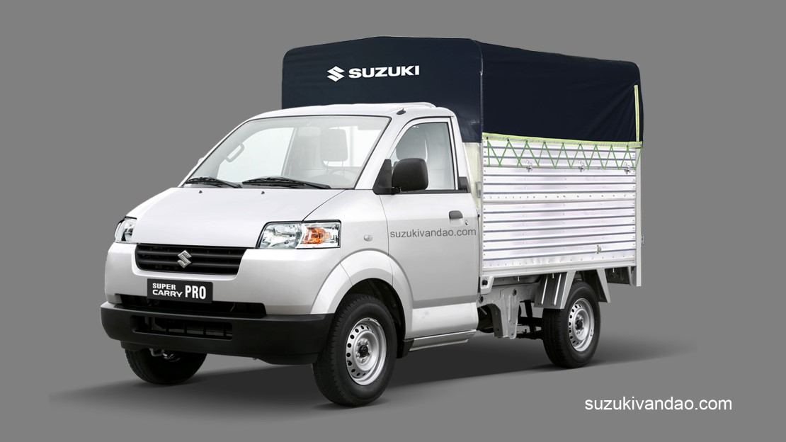 xe tải suzuki 7 tạ thùng dài mui bạt